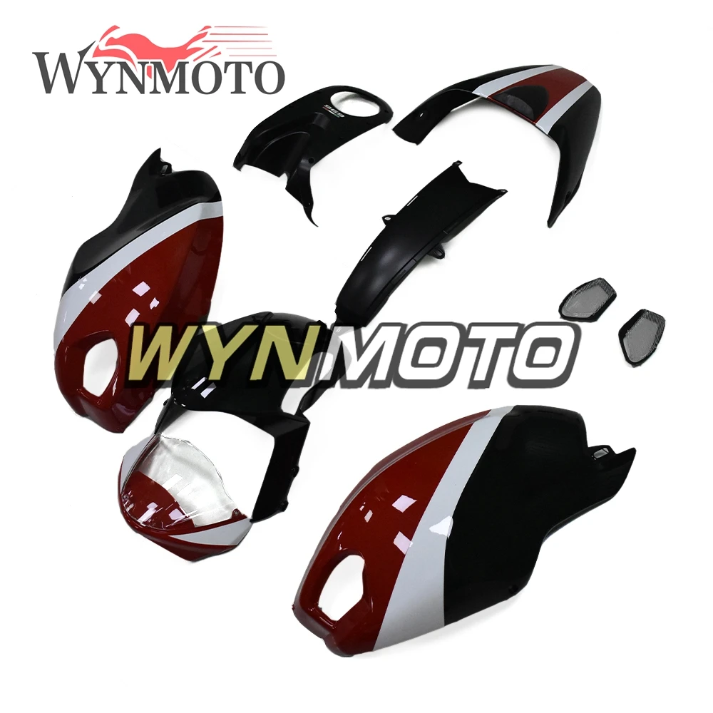 

Глянцевый красный и черный обтекатель для Ducati 696 796 795 2009 2010 M1000 M1100 09 10 11 12 инъекция ABS пластик спортивные велосипедные халлы