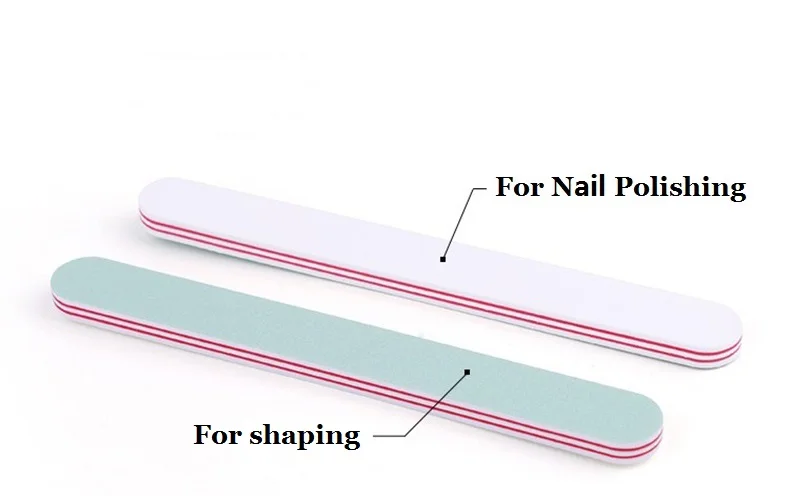 5/10 шт Профессиональный пилка для ногтей буфер блока педикюра гелевая