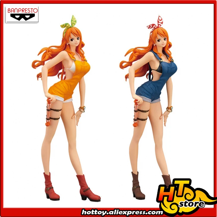 100% оригинальная Коллекционная Фигурка Banpresto с блестками и NAMI из цельной