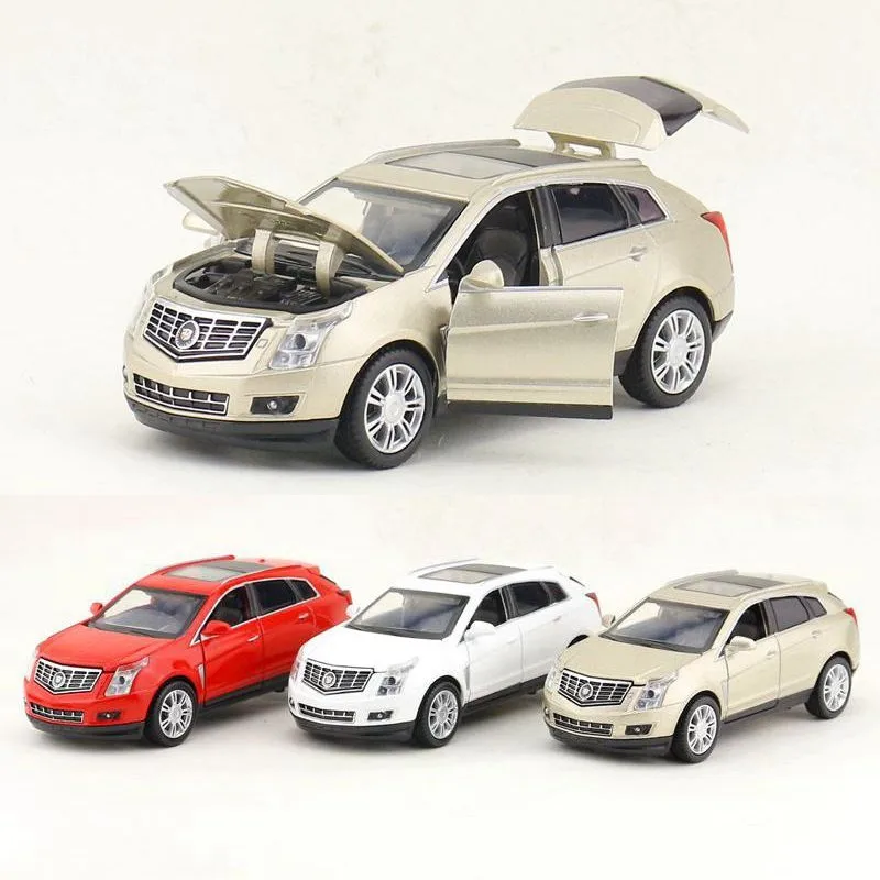 Масштаб 1:32/литая металлическая модель/Cadillac SRX SUV спортивный