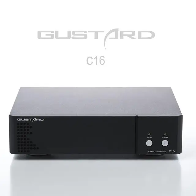 Черный Guprecision C16 10 МГц часы OCXO высокоточные звуковые часы с низким уровнем шума - Цвет: Черный