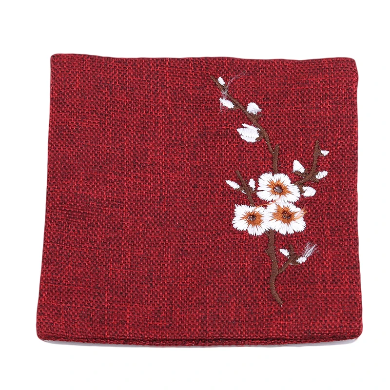 Новинка скатерть с цветочной вышивкой льняные скатерти для чайного стола