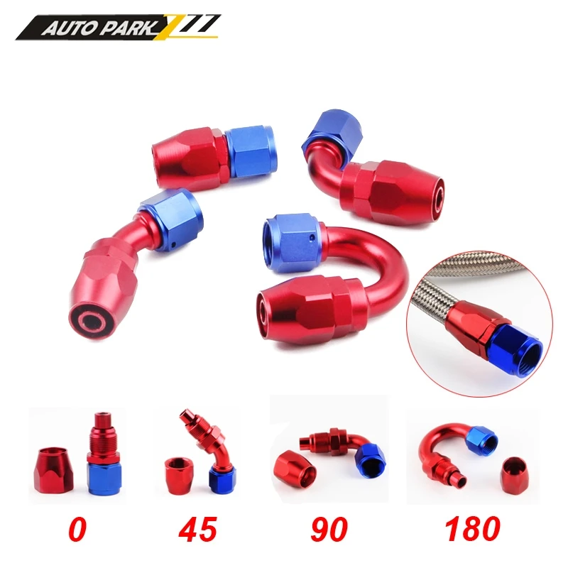 Универсальный JIC UNF резак sytles поворотный режущий шланг торцевой разъем