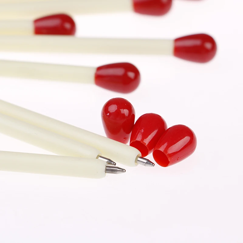 20 шт креативная Новинка Шариковая ручка в виде спички шутка школьные