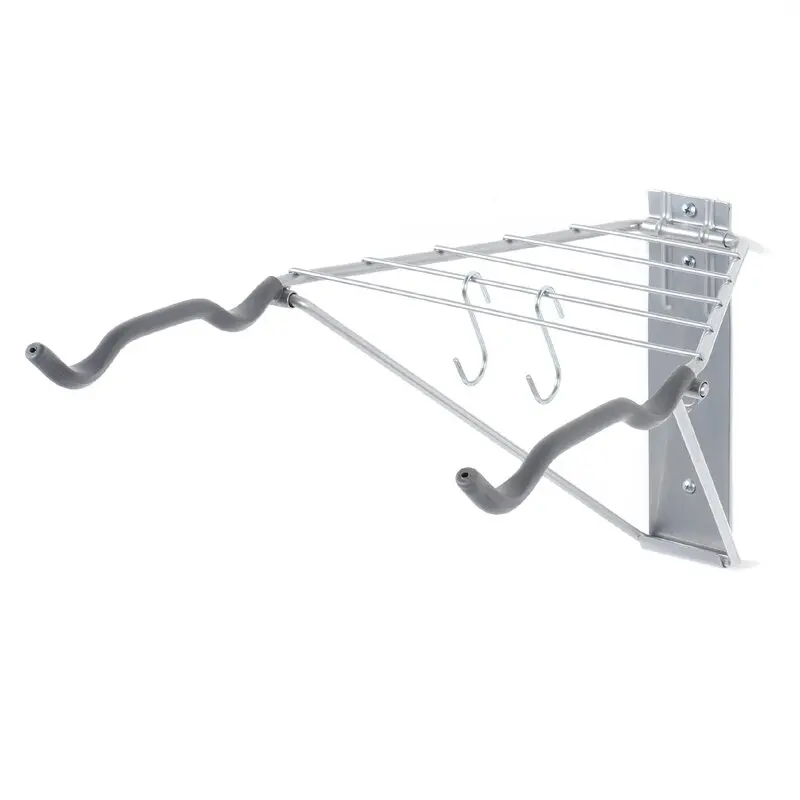 Wayfair Basics-estante de bicicleta montado en la pared, 2 piezas-0