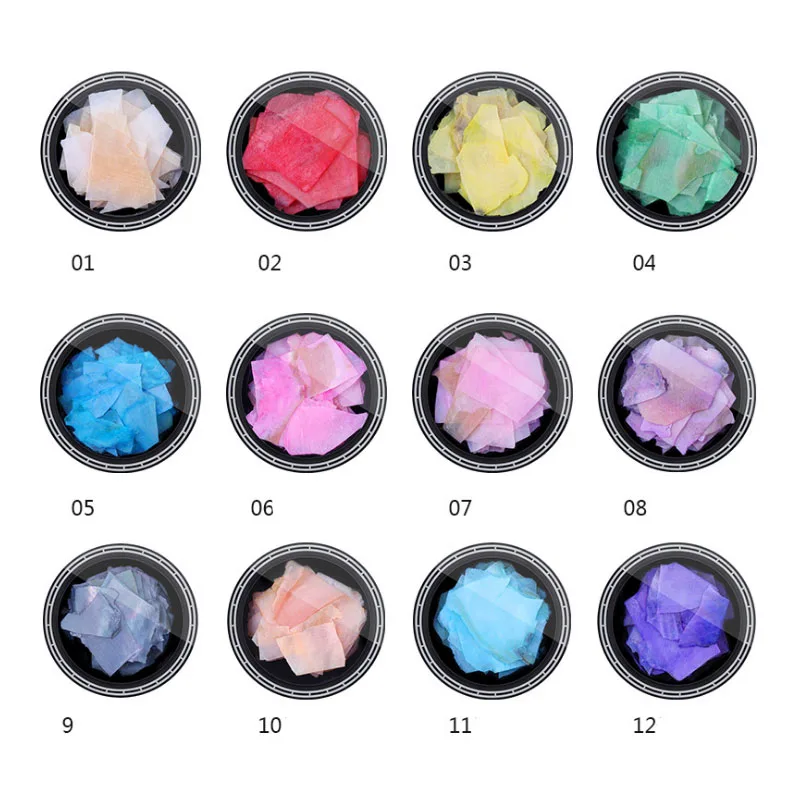 

Хит продаж, украшение для ногтей, неправильная оболочка, бумага, чешуйчатый кусочек, блестки, фрагмент, 1 коробка, красивый импортный Абалон, ...