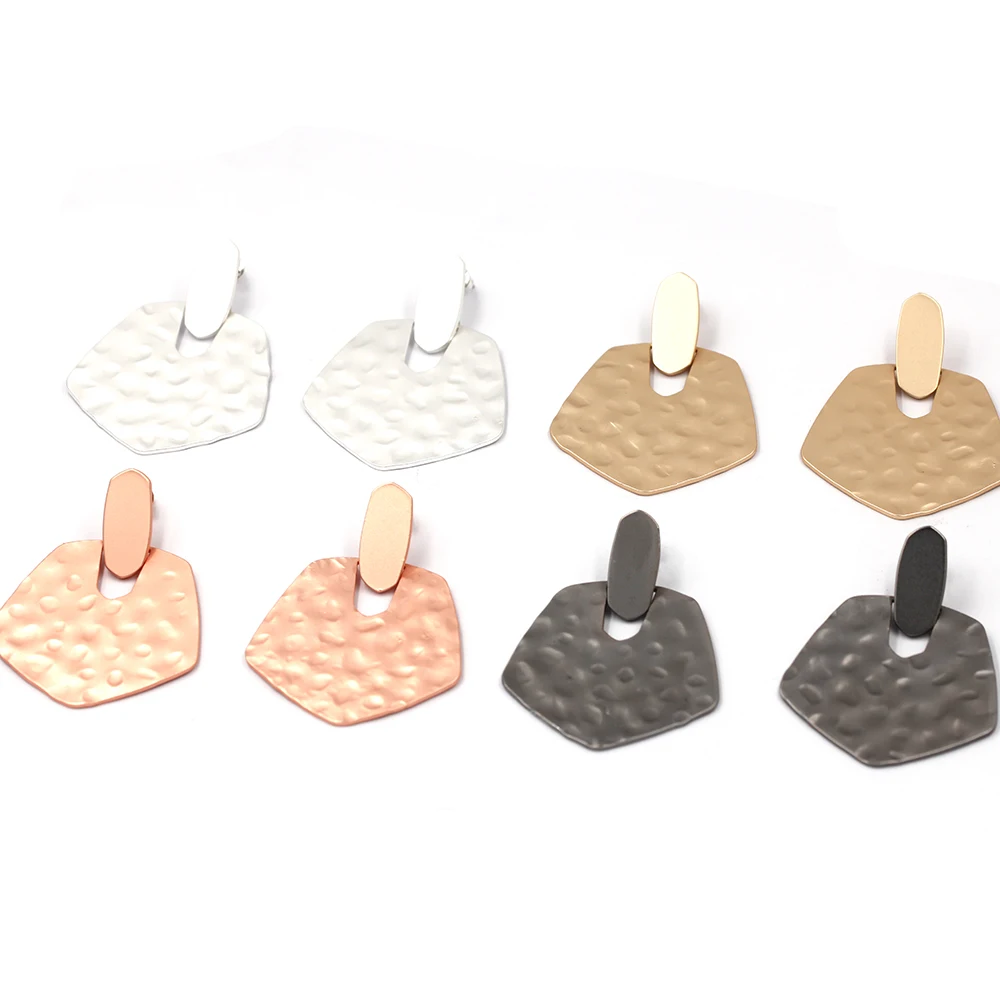 

Новые модные овальные серьги-капельки для женщин