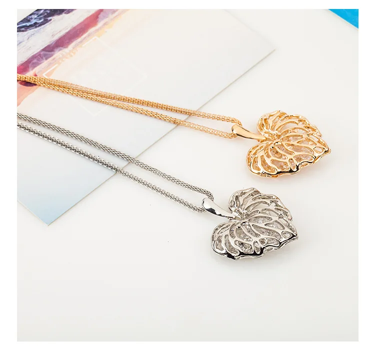 Модное ожерелье ZYZQ в форме сердца с вырезами очаровательные аксессуары для