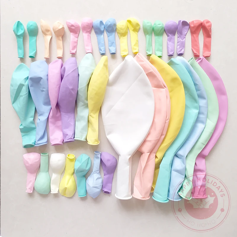 5 36 дюймов Макарон шар конфеты цветные латексные шары на день рождения вечерние