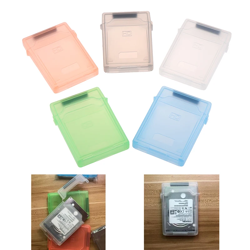 2 шт./компл. 5 ''IDE SATA HDD жесткий диск пластиковый ящик для хранения Чехол