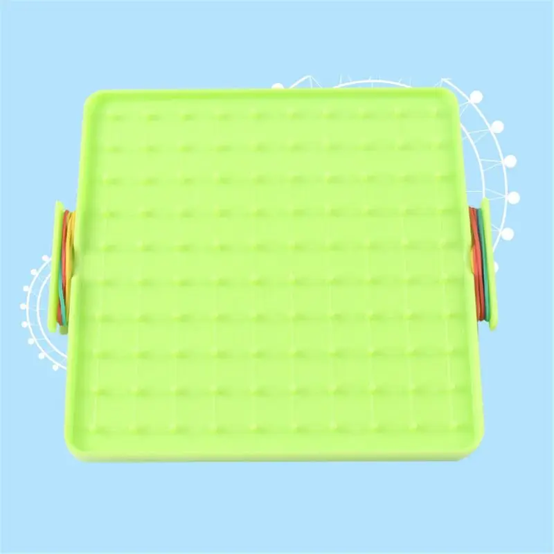 

Plastic Nail Plate Primary Mathematics Nailboard Tool Geometry Demo Children Educational Toy Teaching Instrument Puzzle