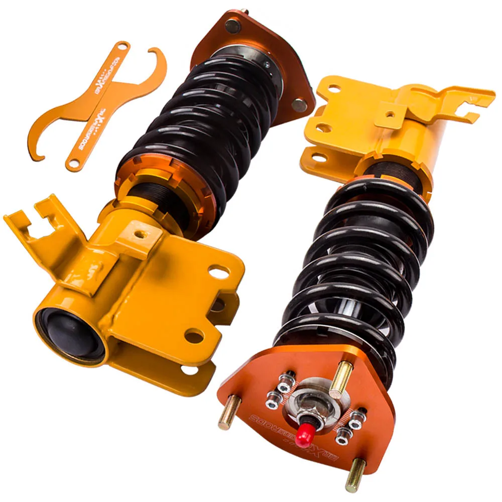 24 регулируемый уровень демпфер Coilovers амортизаторы спереди для NISSAN S13 Сильвия 200SX