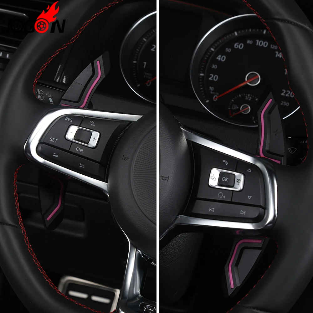 Металлический переключатель рулевого колеса для VW GOLF GTI R GTD GTE MK7 2013 2016 2017 (не golf