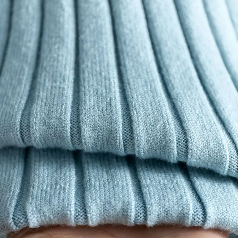 GIGOGOU эластичный высокая талия шикарный женский свитер юбки зимние в рубчик