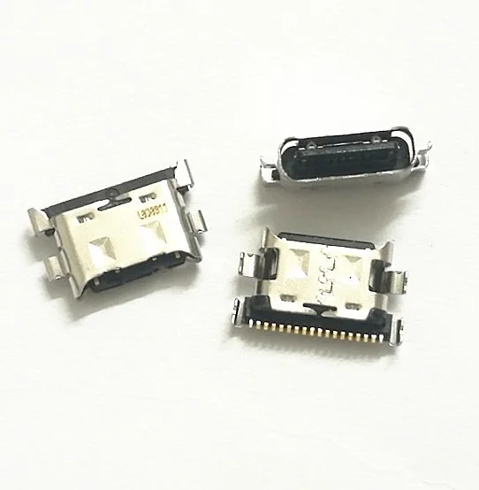 100 шт./лот для Samsung Galaxy A20 A30 A40 A50 A60 A70 A305 A405 A505 A705 Micro USB зарядное устройство коннектор