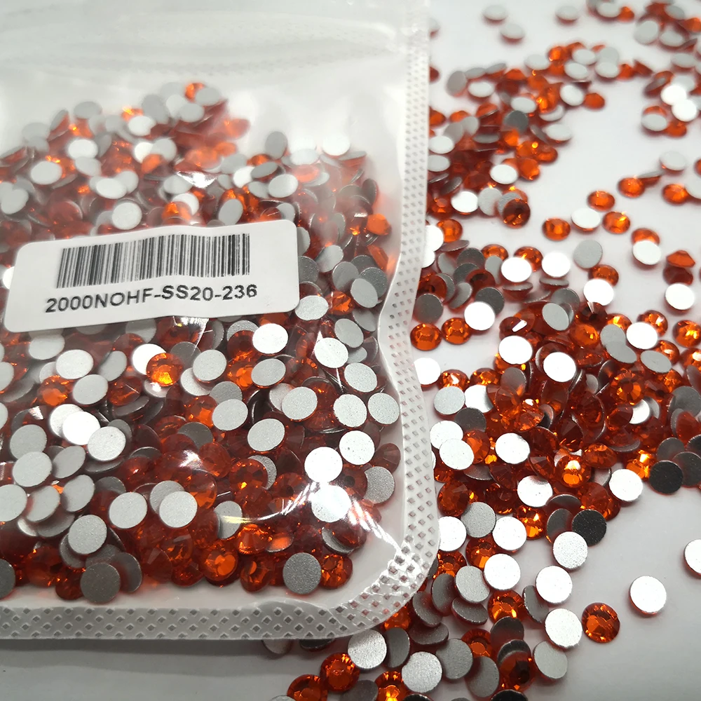 

CTPA3bI Hyacinth All Size Non Hotfix Strass Orange Rhinestones Flatback Glass DIamond Stones For Nail Art Dress Bags Decorations