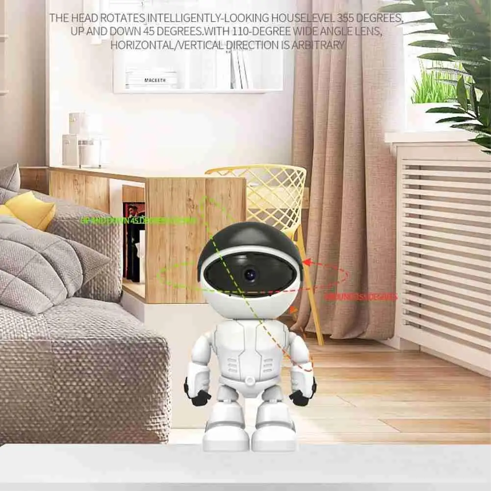 

New HD Robot IP Camera Security Camera WiFi Wireless Mobile Baby Wireless Home Monitoring Camera Phone Monitor Remote Robot K7S8