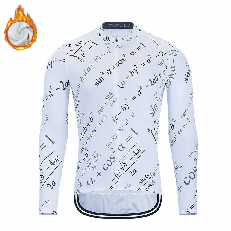 

Winter Thermal Fleece Bicycle Long Sleeve Cycling Jersey Men Clothing Pro Team Outdoor Bike Clothing Ropa Ciclismo