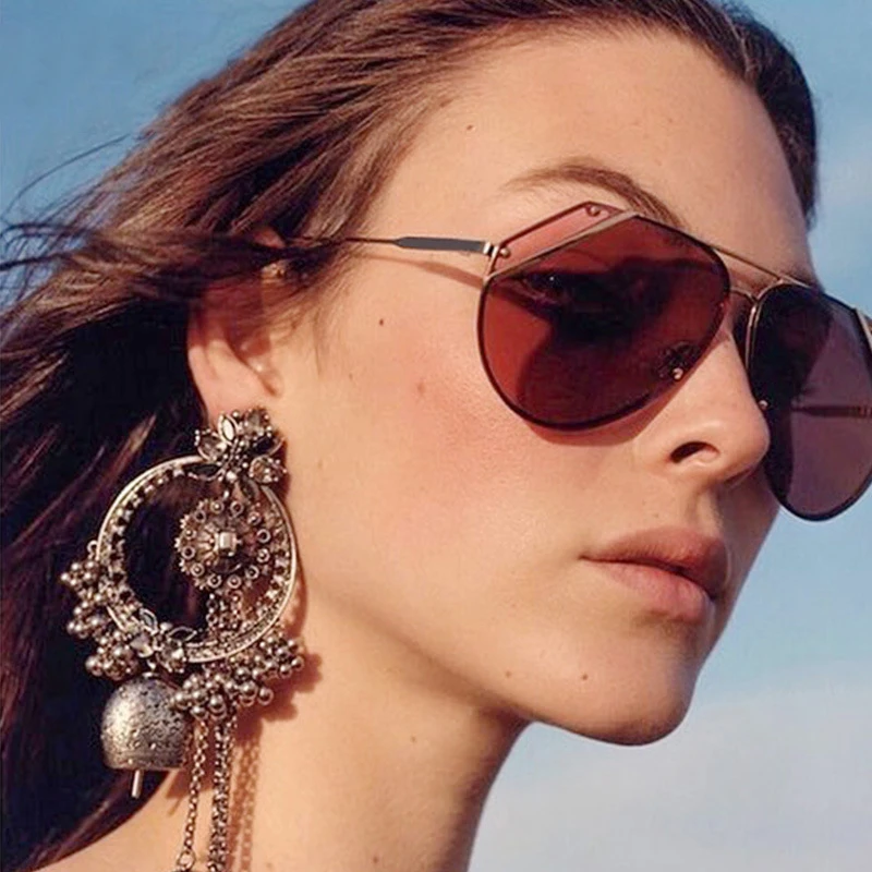 Солнцезащитные очки кошачий глаз женские модные брендовые дизайнерские темные