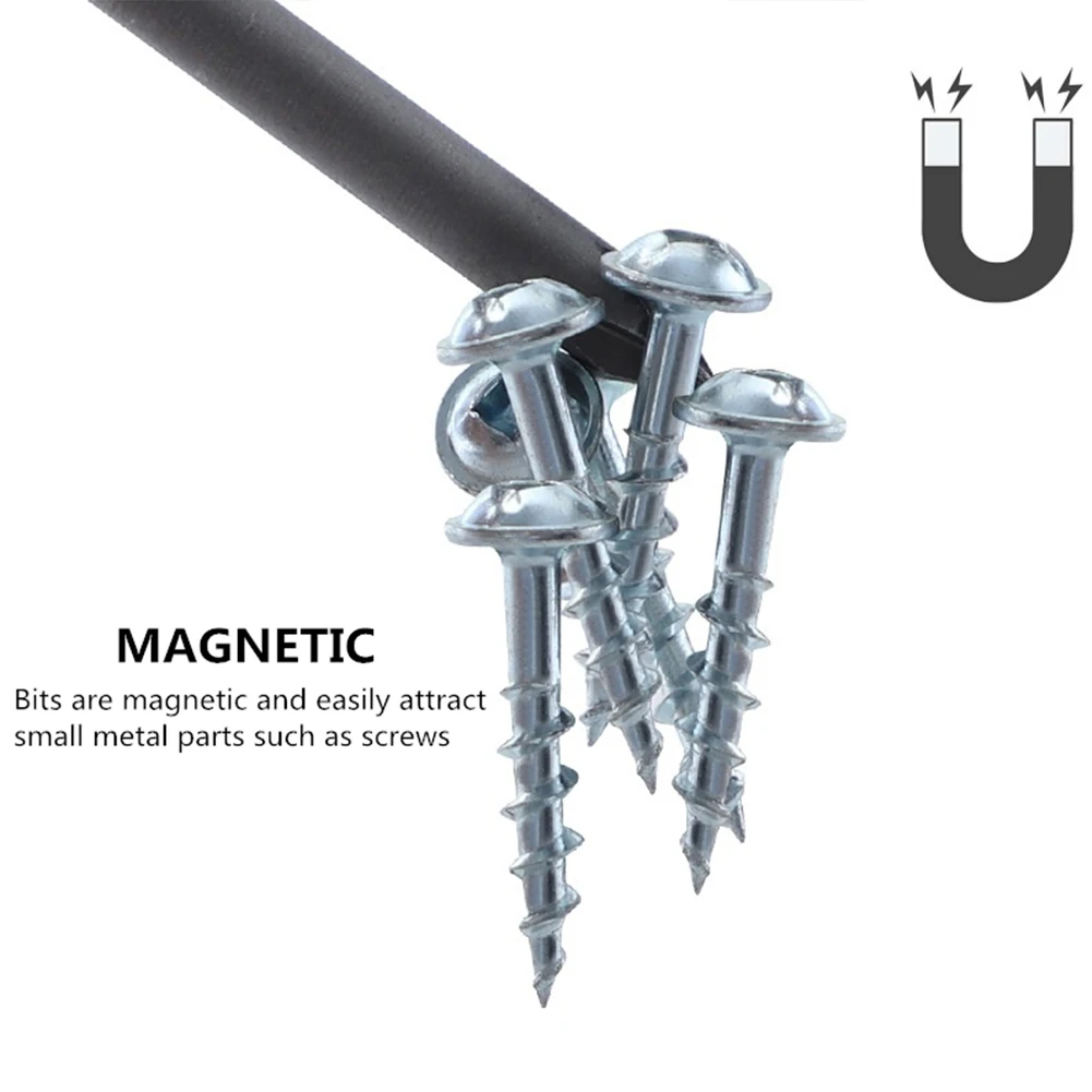 

60PCS/Set 1/4" Hex 50 100mm S2 Alloy Screw Driver Bits Set PH Electric Magnetic Screwdriver Bit Socket Tool Set Dropshipping