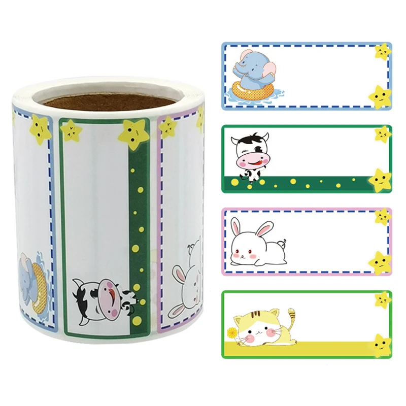 

Именная бирка-наклейка, 2,5 х6 см, 300 шт.