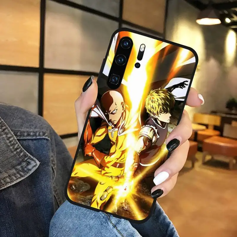 

One Punch Man Phone Case For Huawei honor Mate P 9 10 20 30 40 Pro 10i 7 8 a x Lite nova 5t