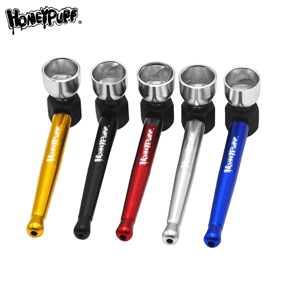 TOPPUFF алюминиевая металлическая курительная трубка портативная креативная