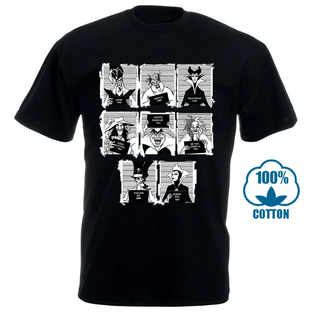 Футболка с изображением злодеев Малефисента урсала королевы злодея смайлика
