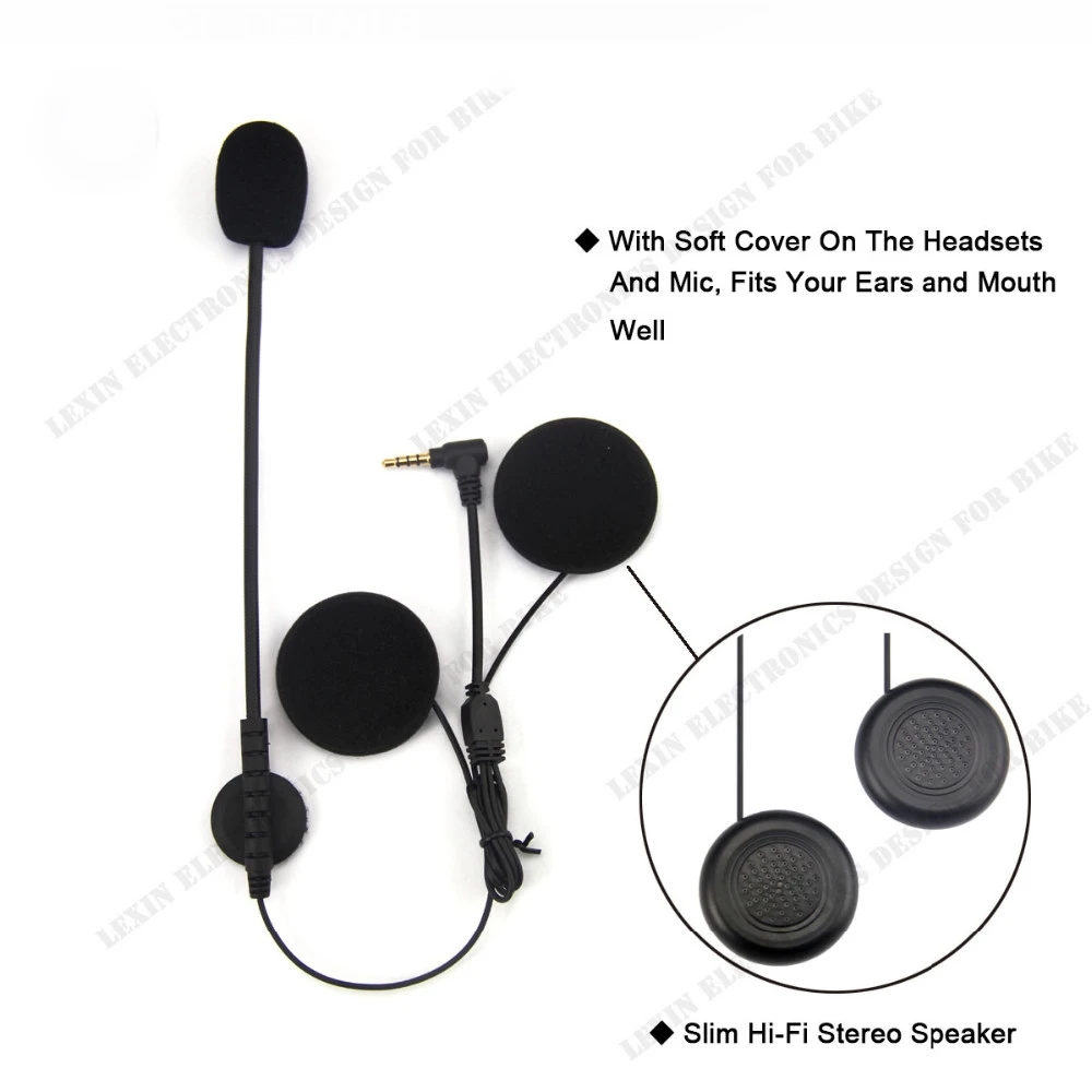 1 шт мотоциклетный Интерком беспроводной шлем Bluetooth мото 1200 м гарнитура|Наушники