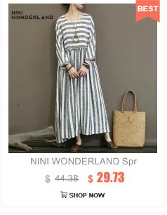 NINI WONDERLAND женское осеннее классическое платье летнее платье с цветочным принтом из хлопка и льна женское свободное винтажное платье большого размера