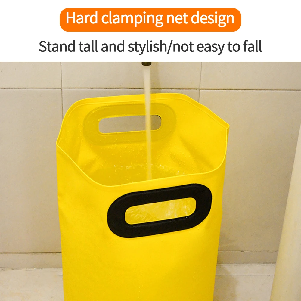 

Portable Outdoor Travel Foldable Water Bucket Multifunction Folding Bucket Waterproof Washbasin fishing Bucket 15L-16L