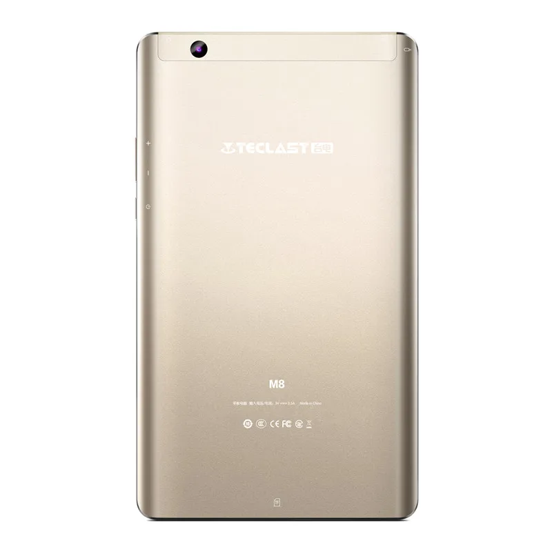 Планшет Teclast M8 8 4 дюйма 2560x1600 четыре ядра 3 ГБ ОЗУ 32 Гб ПЗУ Wi-Fi 4800 мАч Android 7 1 |