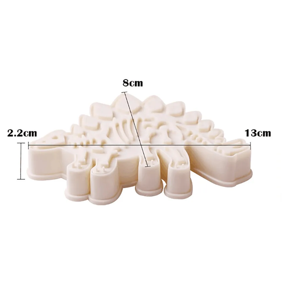 Динозавров Детская формочка для печенья Форма выпечки помадной глазури 3D формы