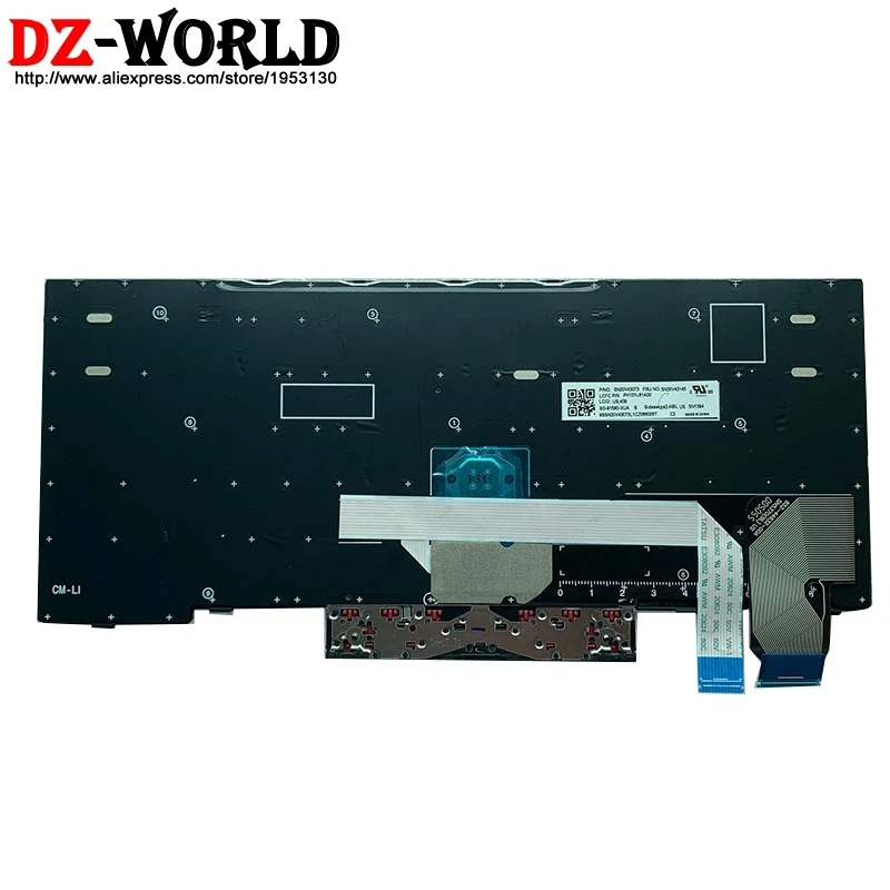 Новая Оригинальная английская клавиатура для ноутбука Lenovo Thinkpad X13 Gen1 L13 Gen2 Yoga