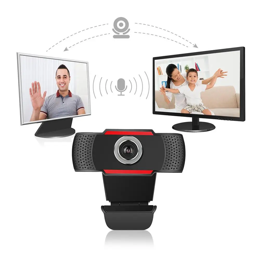 HD Webcam Camera Web Cam With Microphone For Computer PC Laptop 1080p USB Rotating 1200W Sharpness 1 order | Компьютеры и офис
