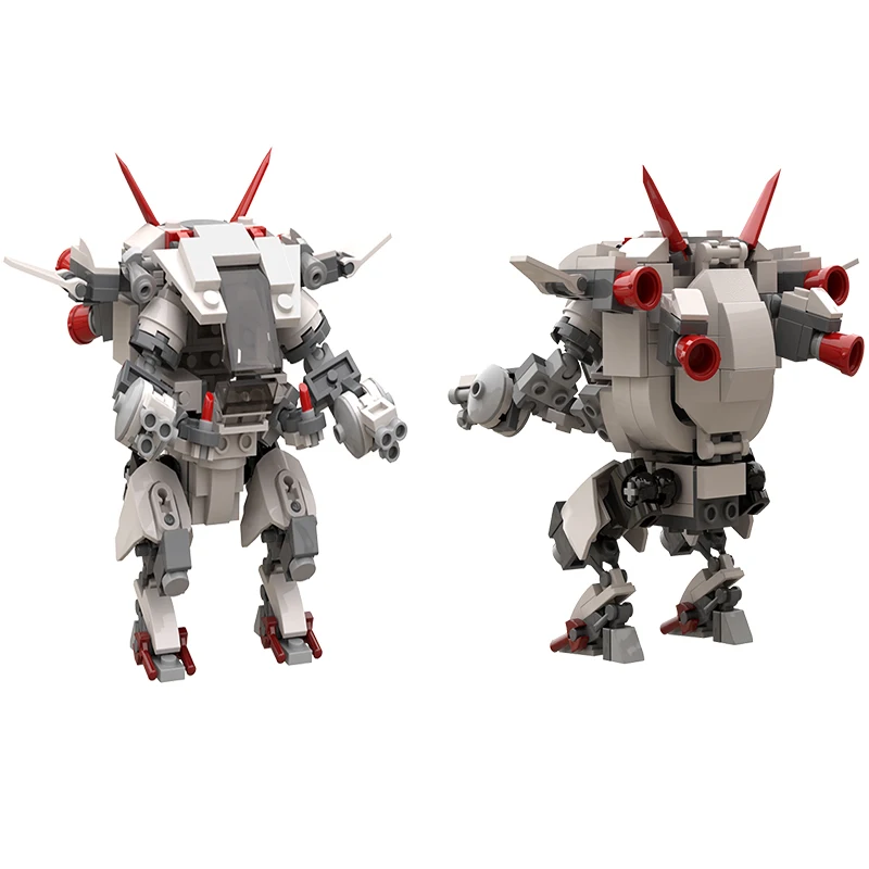 Милая форма MOC модель кролика строительные блоки игра D.va животные мир творческие