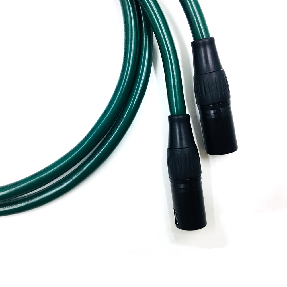 TOP-HiFi пара с родиевым покрытием балаксированный аудиокабель RCA-XLR соединительный