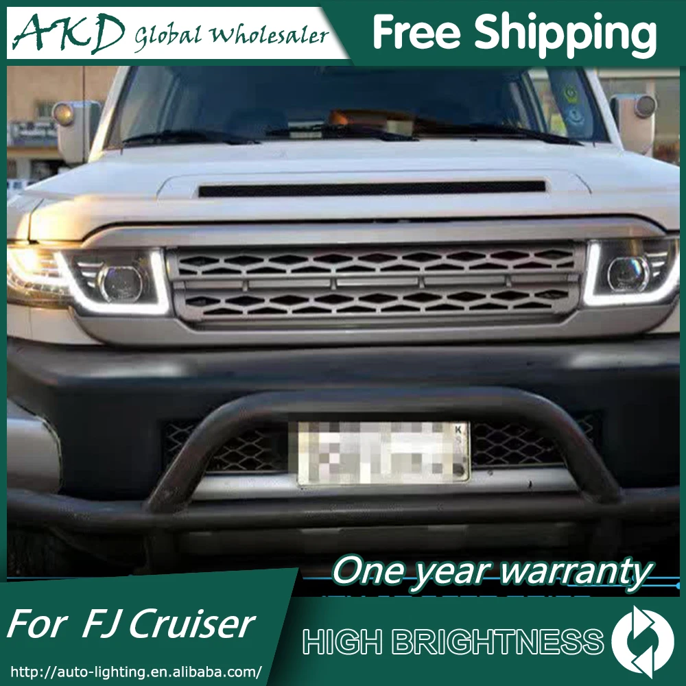 Автомобиль тормозные колодки для Toyota Fj Cruiser 2004 2015 фары FJ150 Land светодиодный задний