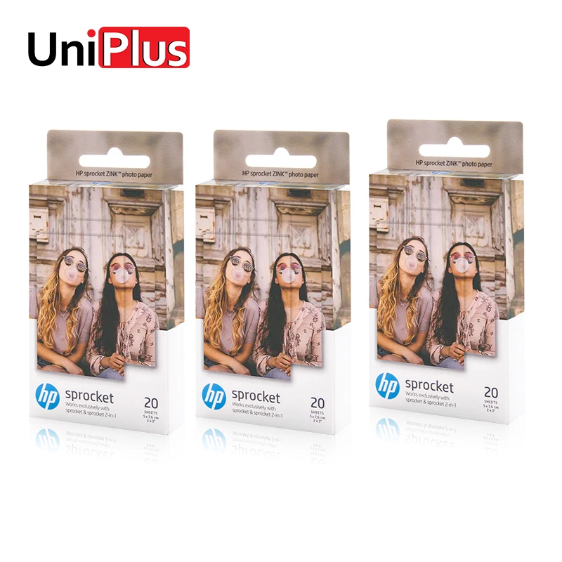 UniPlus 60 листов Фотобумага для hp звездочки фотопринтер цинкованные Стикеры Бумага