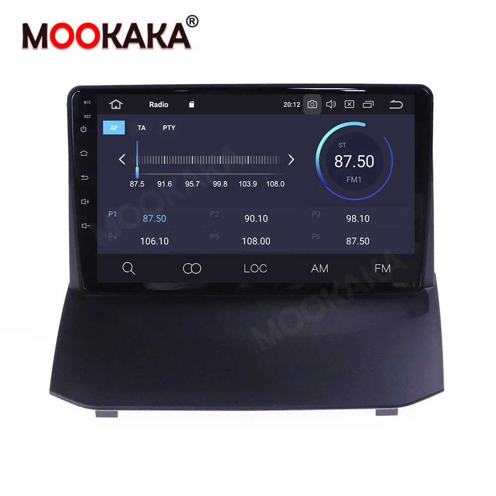 Android10 автомобильный радиоприемник мультимедийный плеер с GPS для Ford Fiesta Mk 6 2008 2013