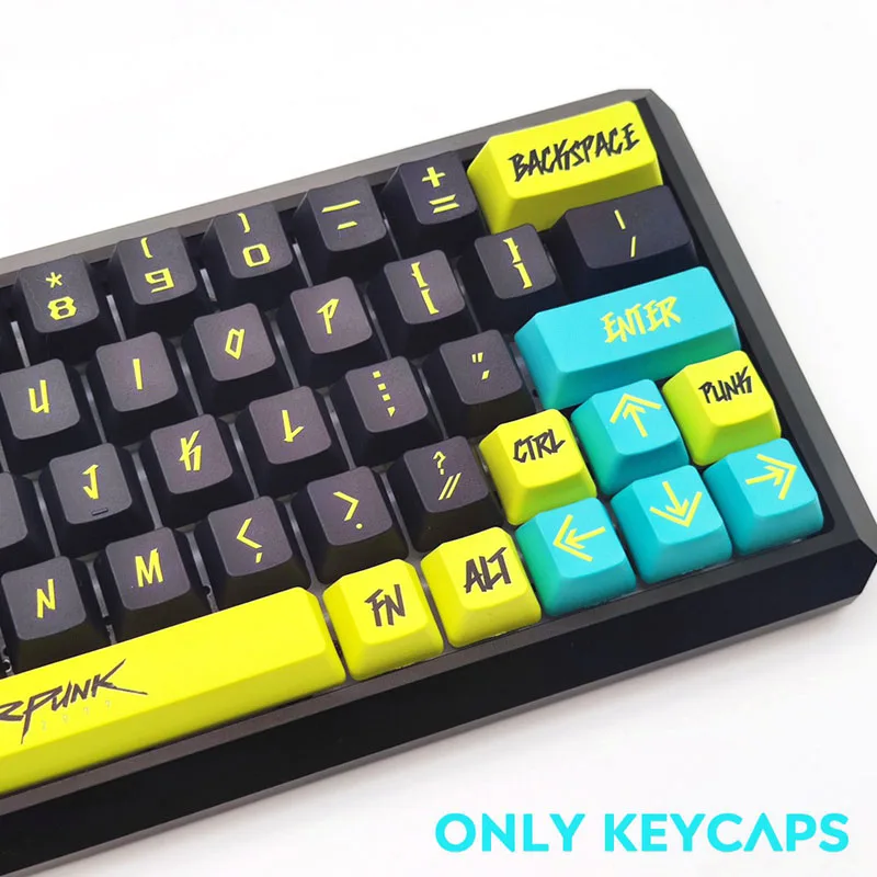 Новинка колпачки для клавиш 117 PBT OEM-SUB персонализированные Cherry MX механическая