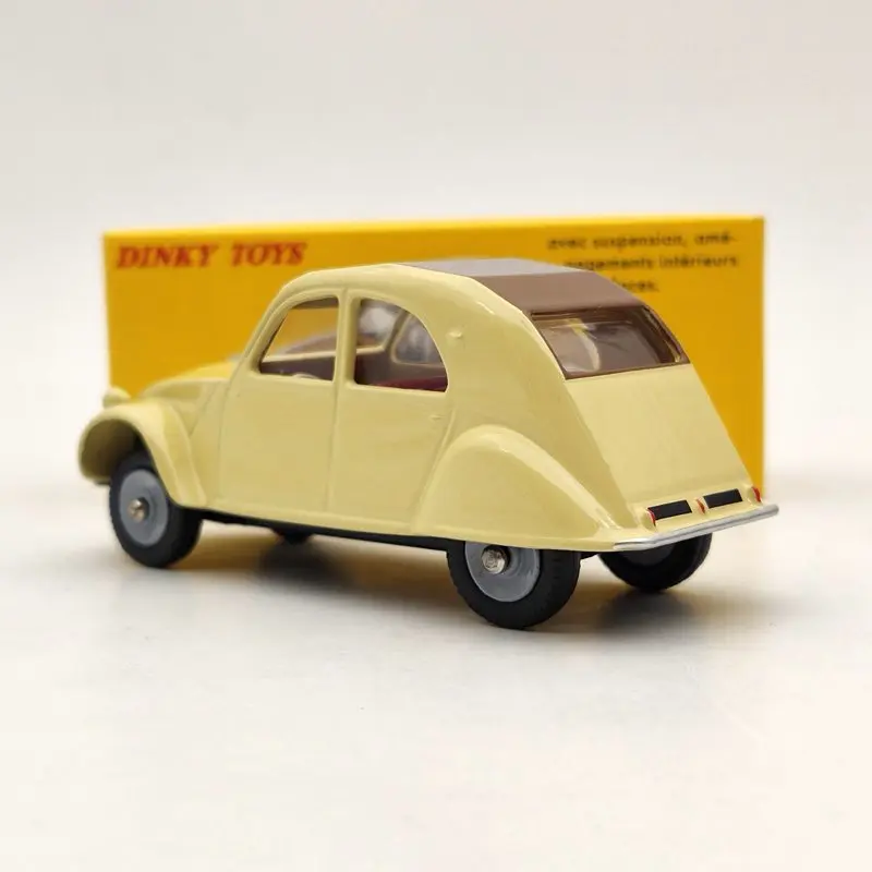 DeAgostini 1/43 Dinky Toys 558 2CV Citroen Modele 61 литые под давлением модели автомобилей|Наземный