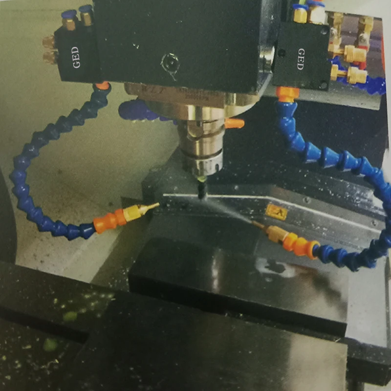 Cnc охлаждающий распылитель труба универсальная охлаждающая трубка смазка с переключателем спрей чистящий очиститель для станка с ЧПУ держатель инструмента