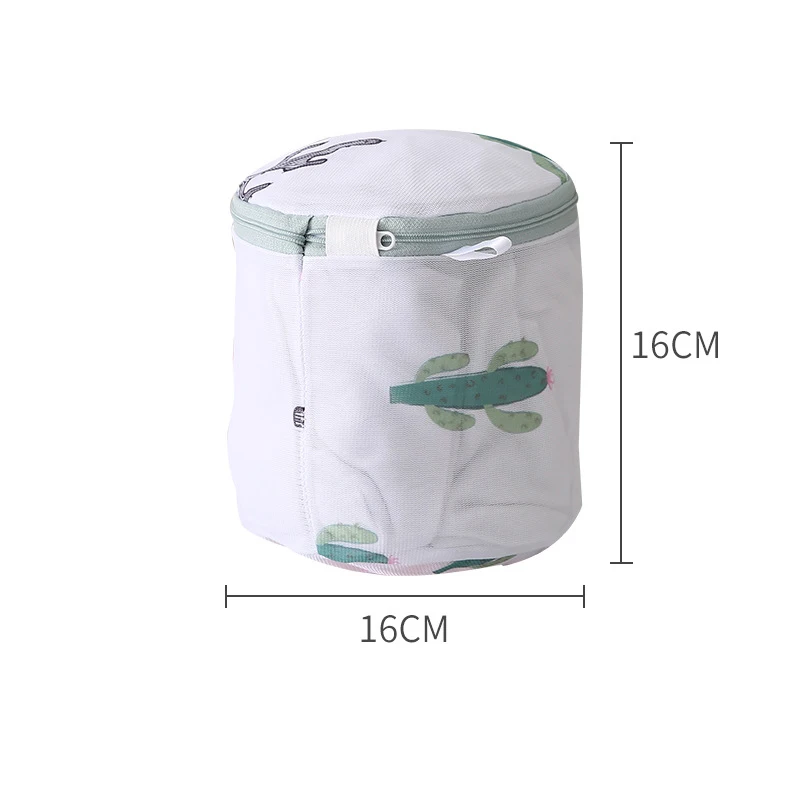 Сумка для белья с принтом кактуса сетка стирки бюстгальтер белье носки сумка