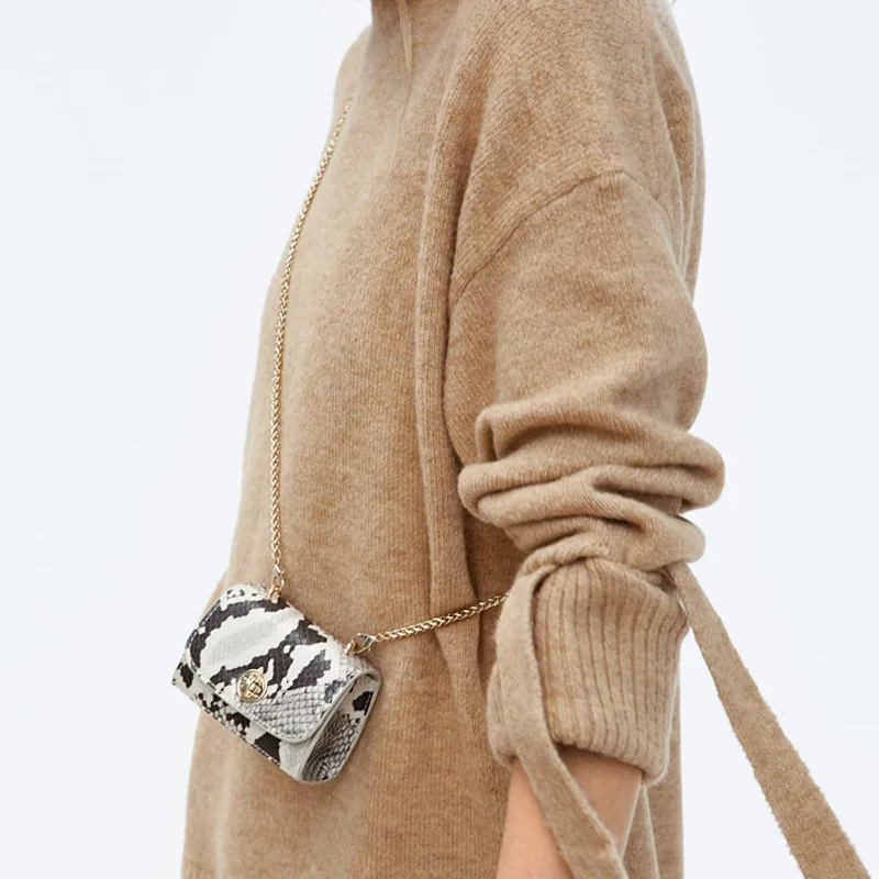 Роскошная брендовая кожаная сумка змея для женщин 2019 маленькие женские сумки