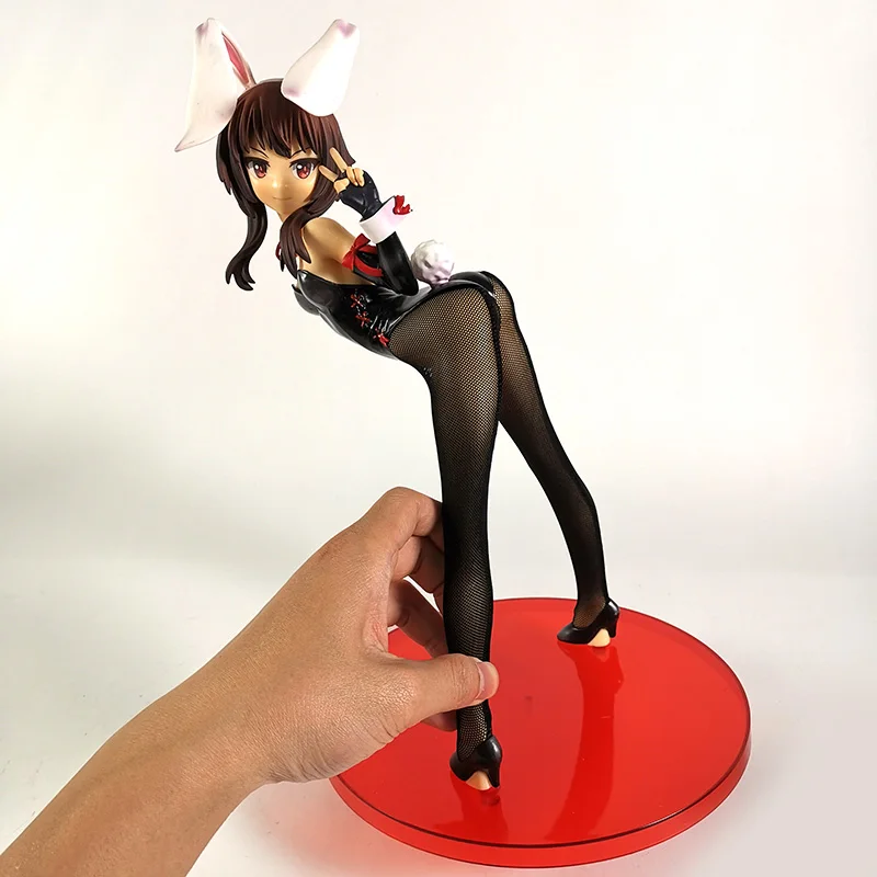 Megumin / Kasumigaoka Utaha Zero Two 02 Belldandy Nakiri Erina Bunny Ver ПВХ фигурка Коллекционная модель игрушки