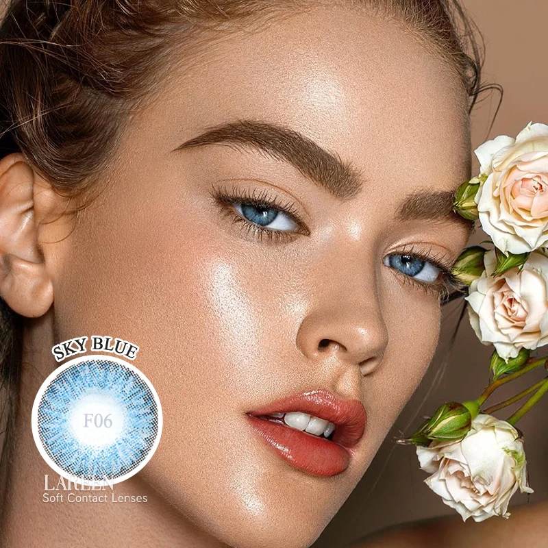 2 шт./пара Цвет ed контактные линзы для глаз (3 оттенка переходящие плавно от