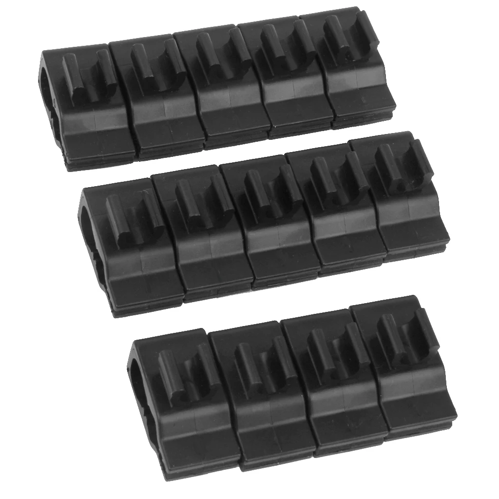 

14pcs Golf Club Organizers Putter Bag Clip Holder Iron Driver Club Protector