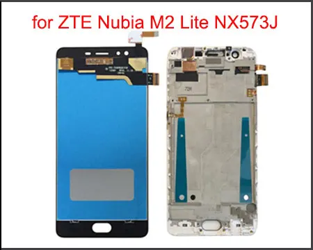 ЖК дисплей IPS 5 дюйма для ZTE Nubia M2 Lite NX573J сенсорный экран дигитайзер замена в сборе с