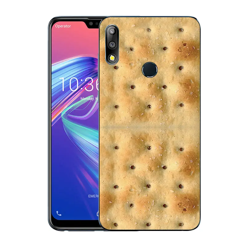 Тонкий прозрачный силиконовый чехол для Asus Zenfone Max Pro M2 ZB631KL из ТПУ с рисунком Для
